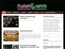 Tablet Screenshot of plasenciafoto.com